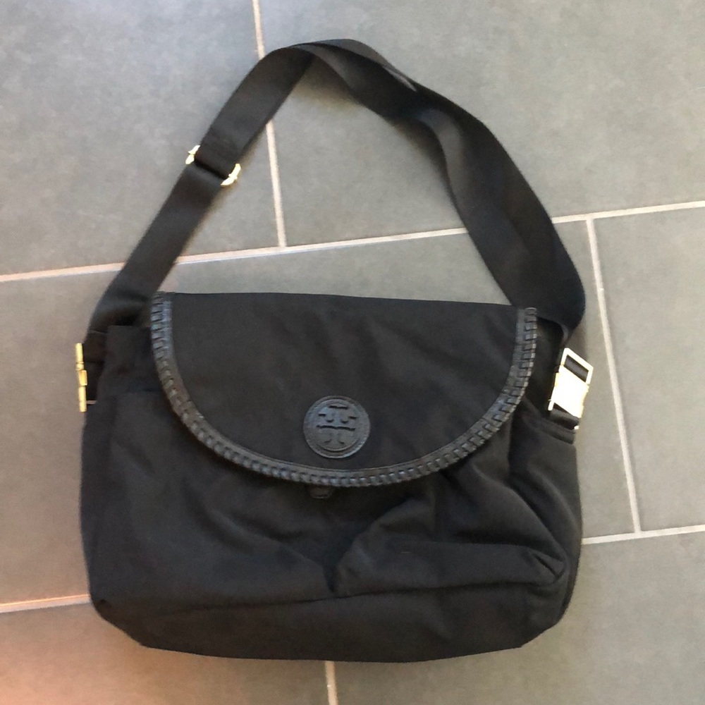 Tory Burch messenger diaper bag